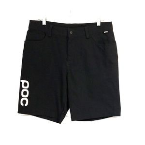 Poc mens black shorts size 32